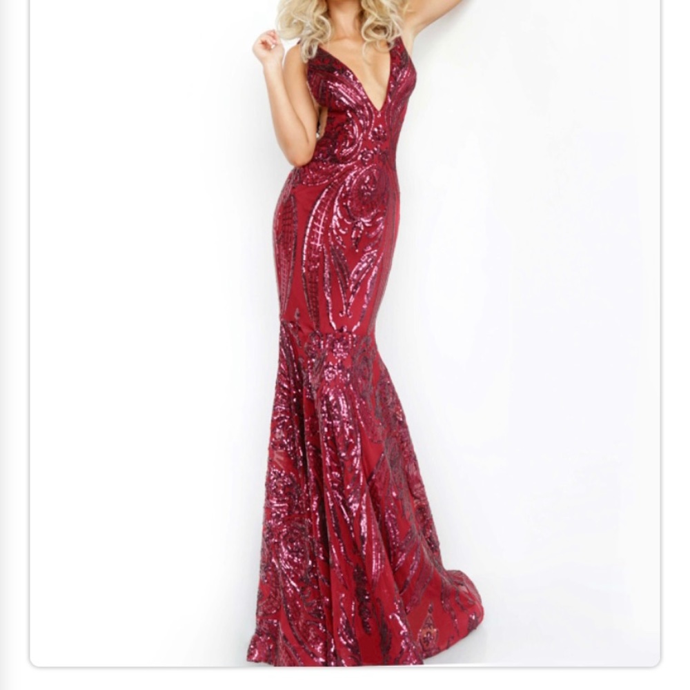 JOVANI BEADED DRESS
